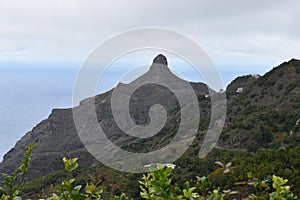 Big Mountain at the Mirador Fuente de Lomo in Taborno in the north of Tenerife, Europe photo