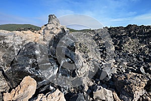 Big Obsidian Flow Trail photo