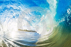 Big Ocean Wave tube daylight