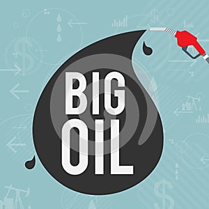 Big Oil Industry Concept