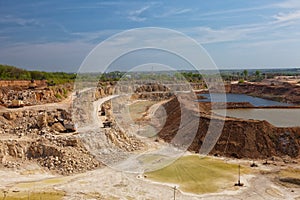 Big open pit