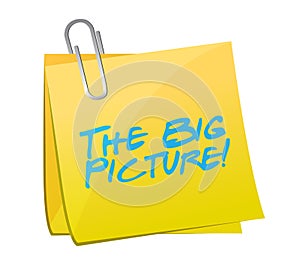 The big picture post illustration design