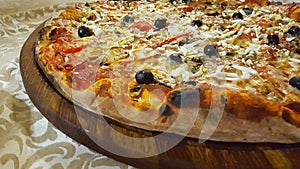 Big pizza