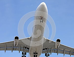 Big plane passing low
