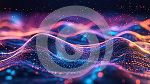 big pulsating data stream