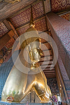 The Big Reclining Buddha of Wat Pho, Bangkok