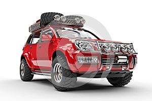 Big Red 4x4 SUV