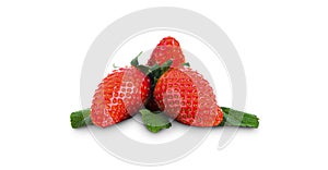 Big red beauty strawberry