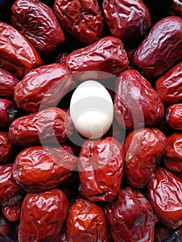 Big Red Date - Jujube Fruit - big as eeg