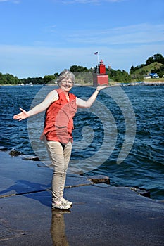 Big Red Holland Michigan Lighthouse