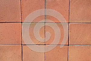 Big Red Luxury German Ceramic Clinker Pavers photo