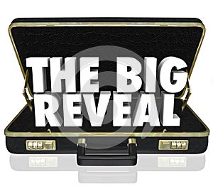 The Big Reveal Opening Briefcase Revealing Mystery Inside