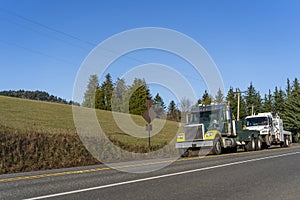 Der große ausrüstung stark abschleppen halbfertige produkte LKW abschleppen gebrochen halbfertige produkte LKW Management auf der das Geschäft fix 