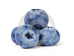 Big ripe blueberries