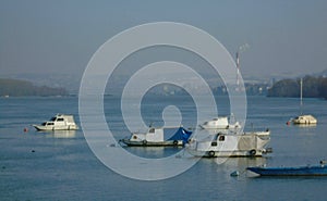 Boats on the river