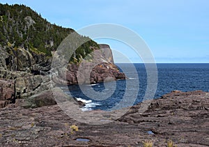 Big River Whirly Hole area in Flatrock, NL Canada