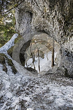 Veľká rocková scéna, Poludnica, Nízke Tatry, Slovensko