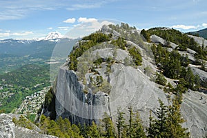 Big rock in Stawamus Chief park