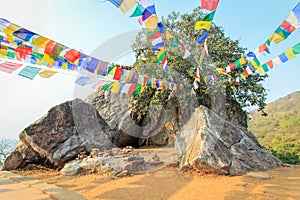 Big rocks at Mulakandha Kuti,