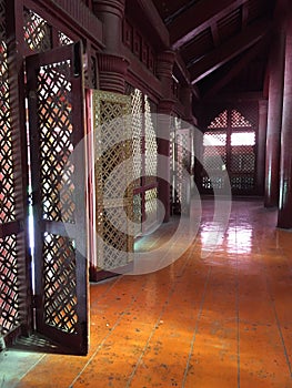 Big royal mandalay palace, Myanmar