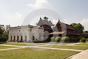 Big royal mandalay palace, Myanmar