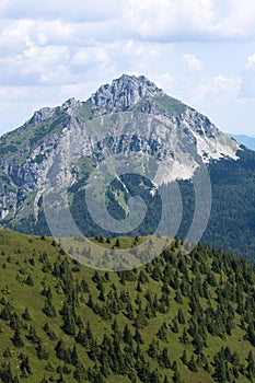 Big Rozsutec (Velky Rozsutec) in Mala Fatra mountain, Slovakia