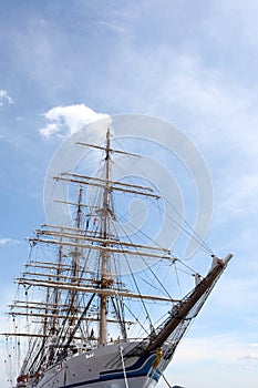 Big sailing ship
