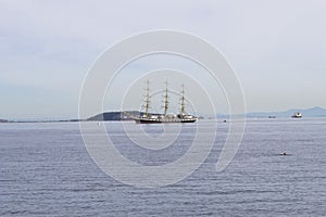 Big sailing ship