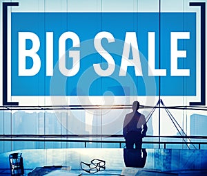 Big Sale Bonus Buying Cheap Discount Promotion Concept