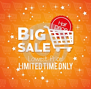 Big sale limited time only lowest price buy cart half price