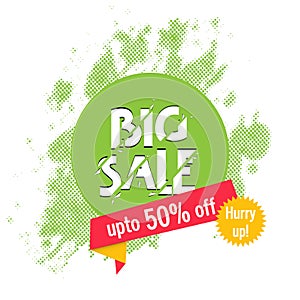 Big Sale Poster, Banner or Flyer design.