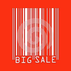 Big Sale red bar codes.