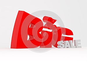 Big sale sign