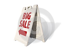 Big Sale Tent Sign