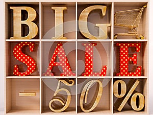 Big Sale text