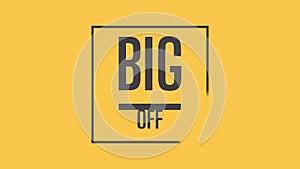 Big sale up to 35% off motion graphic 4k video animation. Royalty free stock footage.