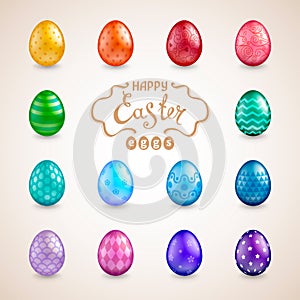 Big set of easter eggs