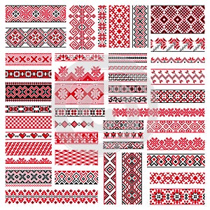 Big set of embroidery patterns