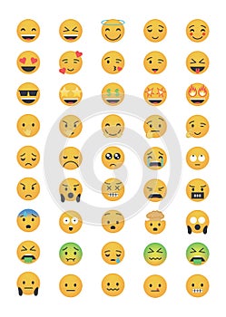 Big set of emoticon vector