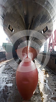 Big ship after painting