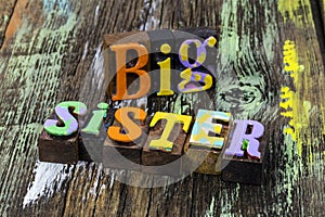 Big sister little family sis love relationship protect teacher