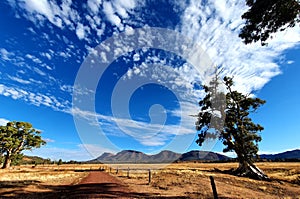 Big Sky Flinders Ranges Driving View