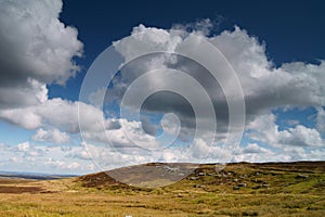 A big sky over the Yorkshire Moors