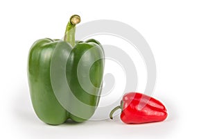 Big and Small Peppers