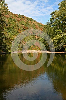 Big Soddy Creek in Early Autumn