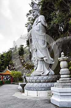 Big Standing Kuanyin statue at Chin Swee Temple, Genting Highland, Malaysia photo