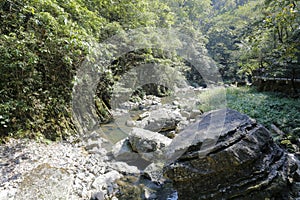 Big stone of stream, adobe rgb
