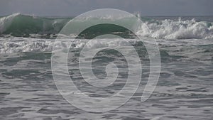 Big stormy ocean wave