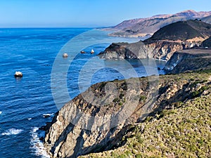 Big Sur, California USA. Coastline