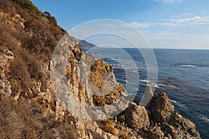 Big Sur Coast in Monterey County, California.